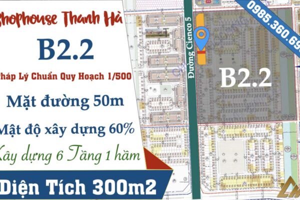 shophouse thanh hà