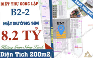 biệt thự thanh hà b2.2 giá rẻ