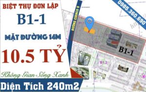 bán biệt thự thanh hà b1-1 biệt thự 4