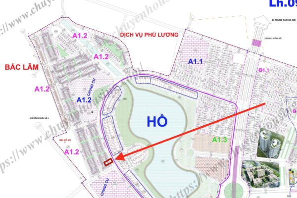 bán liền kề thanh hà a1.2 liền kề 17