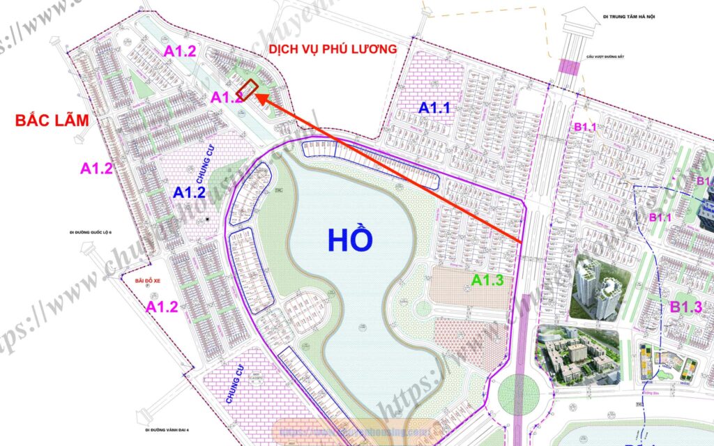 bán biệt thự thanh hà a1.2