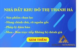 bán liền kề biệt thự thanh hà tháng 12