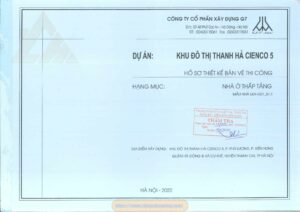 mẫu nhà liền kề thanh hà b1.1 lô góc