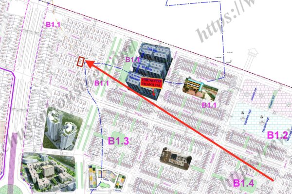 bán biệt thự thanh hà b1.1