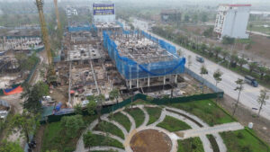 tiến độ khu đô thị thanh hà