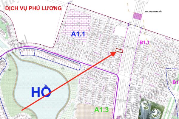 bán liền kề thanh hà a1.1 shophouse