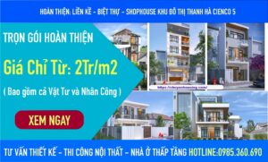 đơn giá thiết kế