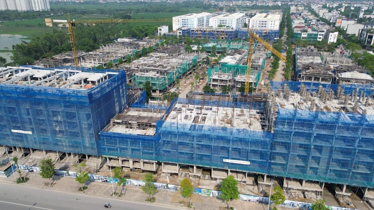 tiến độ thi công