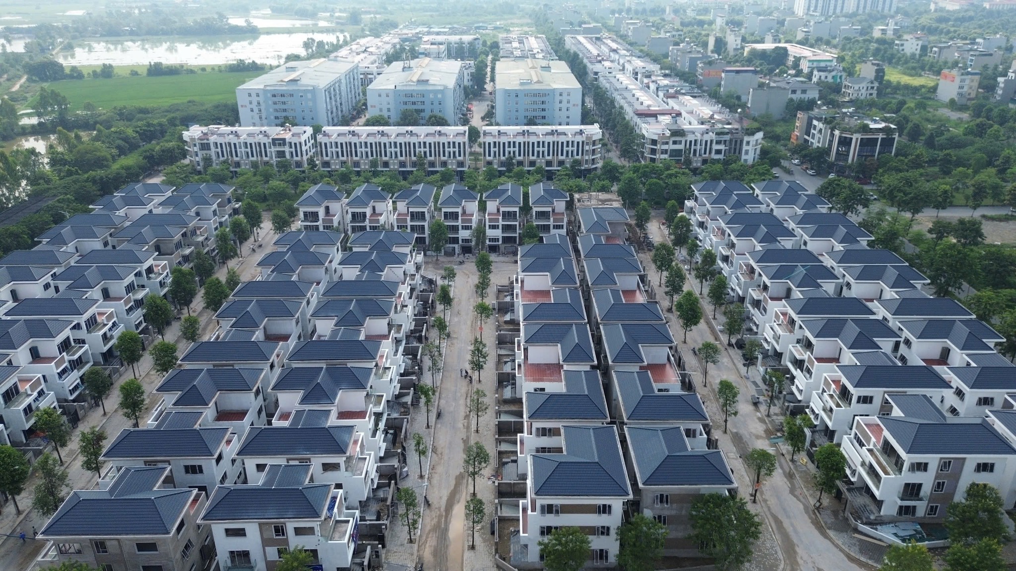 giá liền kề biệt thự thanh hà tháng 3