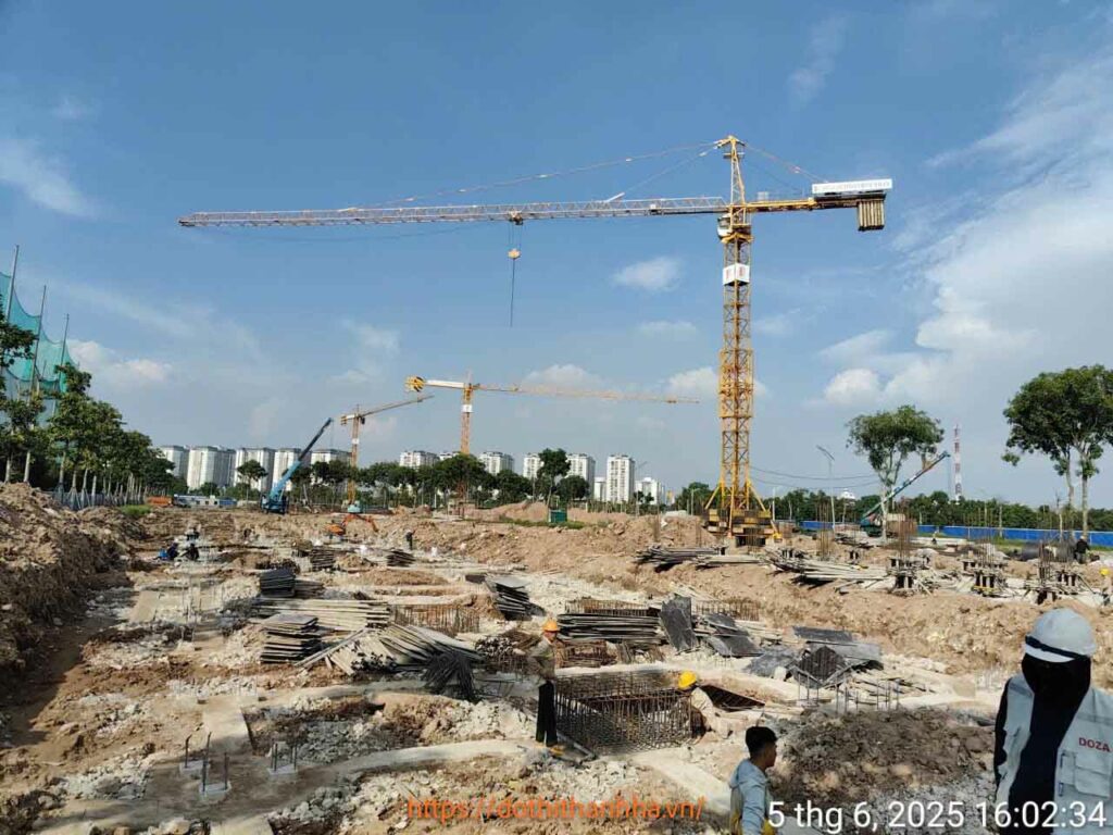 tiến độ a2 thanh hà tháng 6
