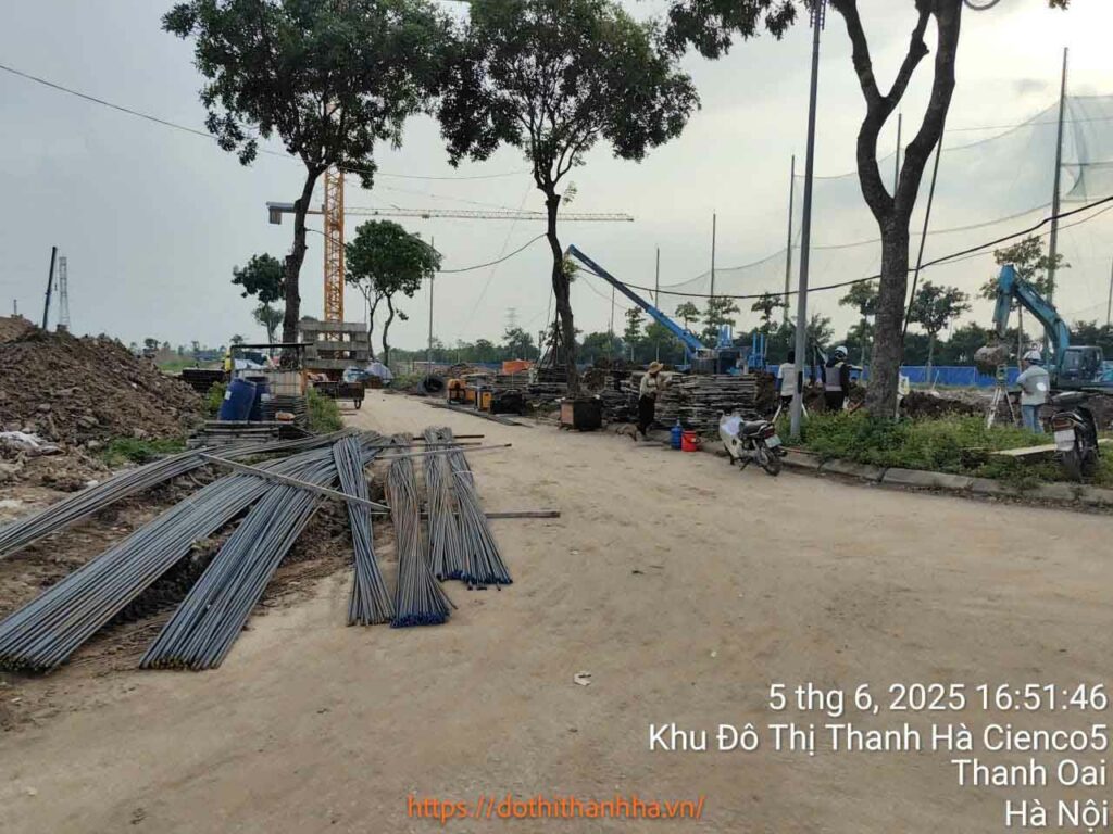 tiến độ a2 thanh hà tháng 6