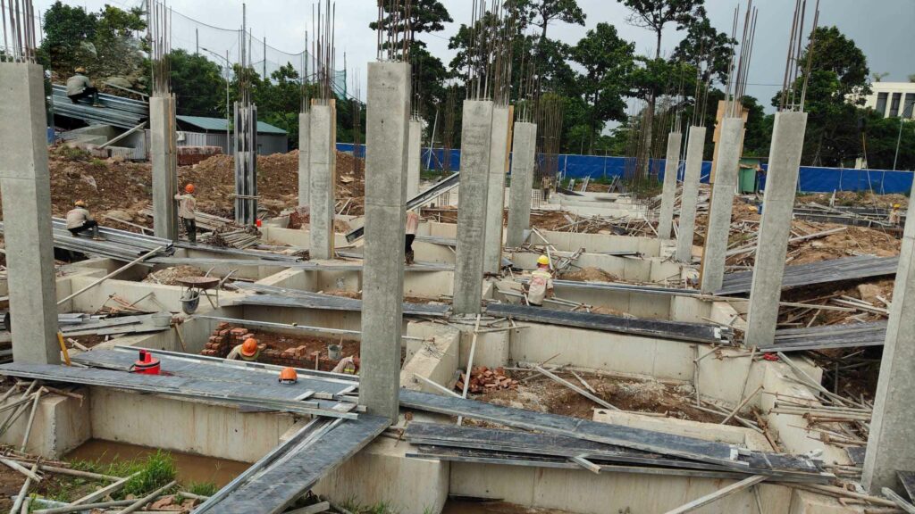 tiến độ a2.5 thanh hà