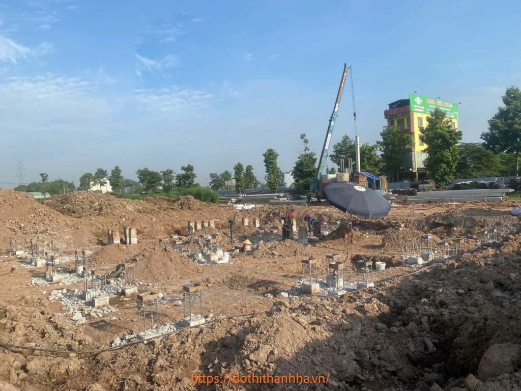 tiến độ a2 thanh hà tháng 7