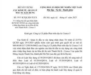 thông báo kết quả