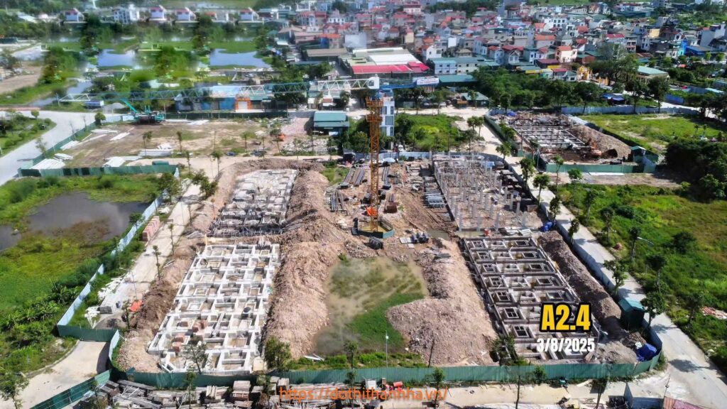 tiến độ a2.4 thanh hà