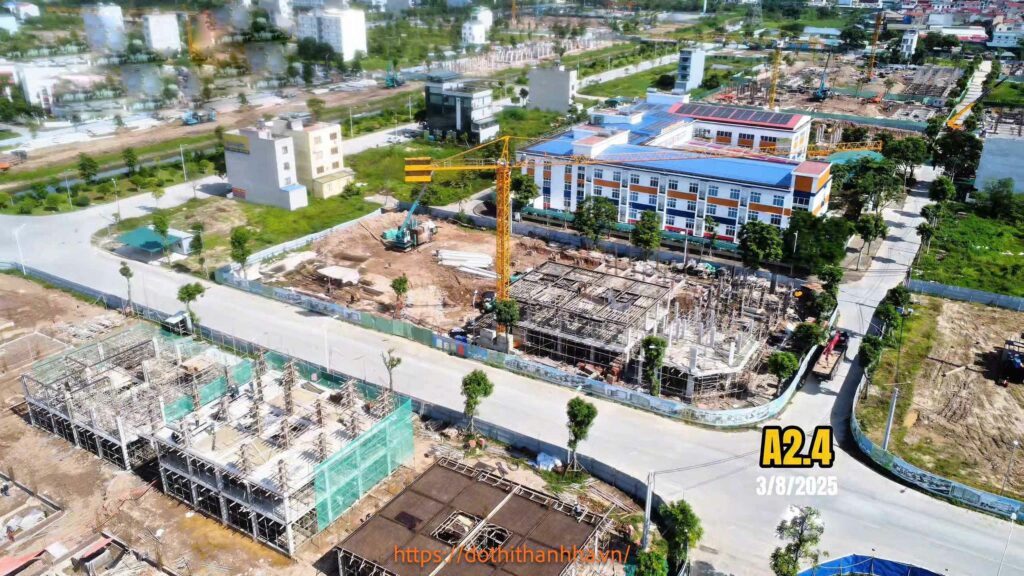 tiến độ a2.4 thanh hà