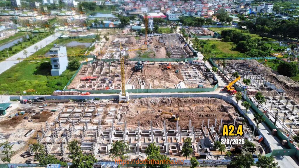 tiến độ a2.4 thanh hà