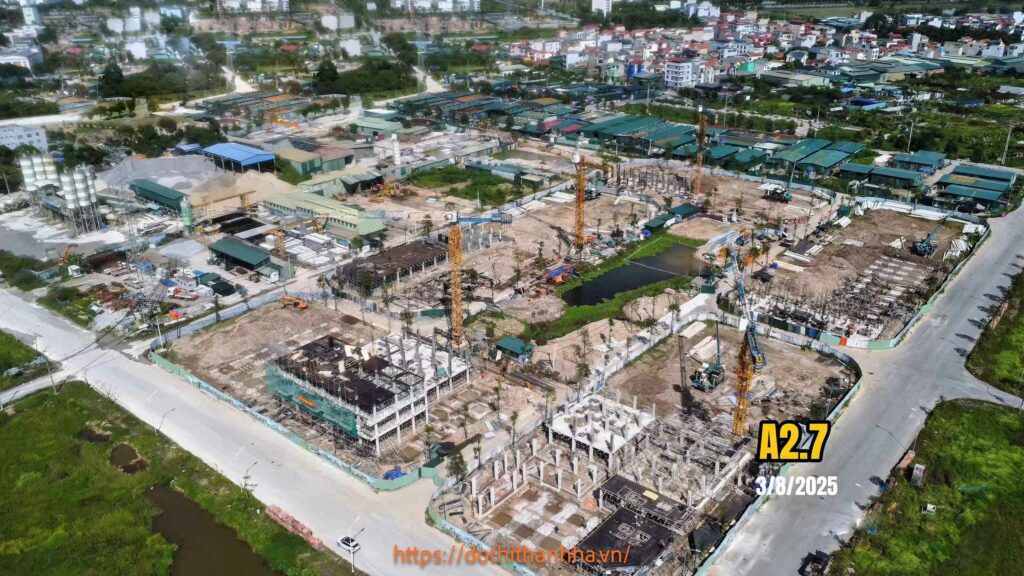 tiến độ a2.7 thanh hà