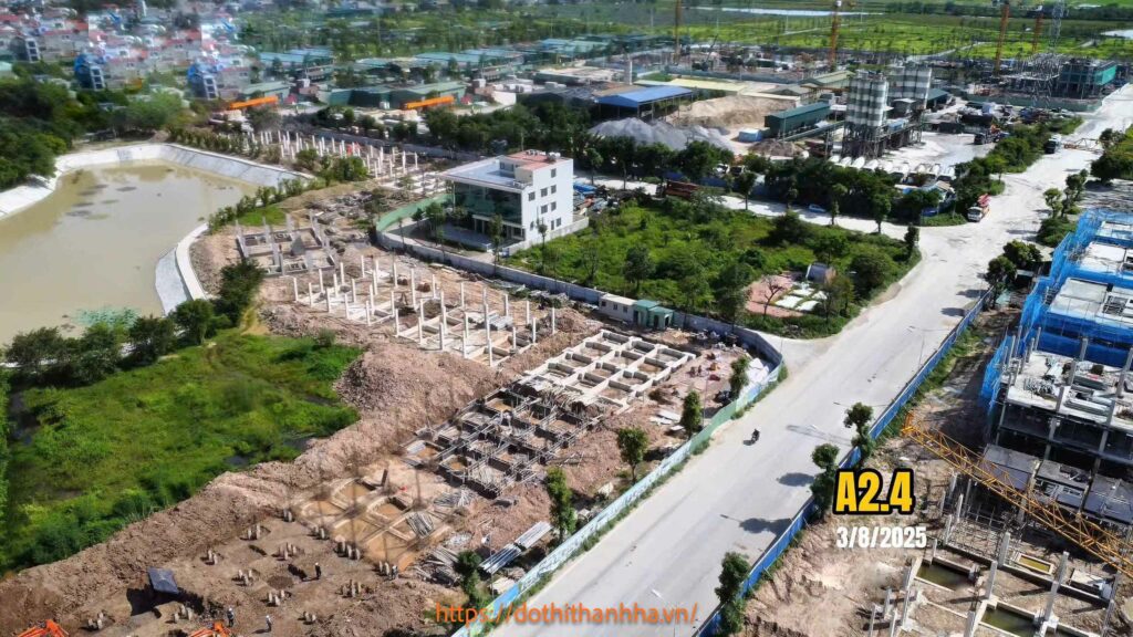 tiến độ a2.4 thanh hà
