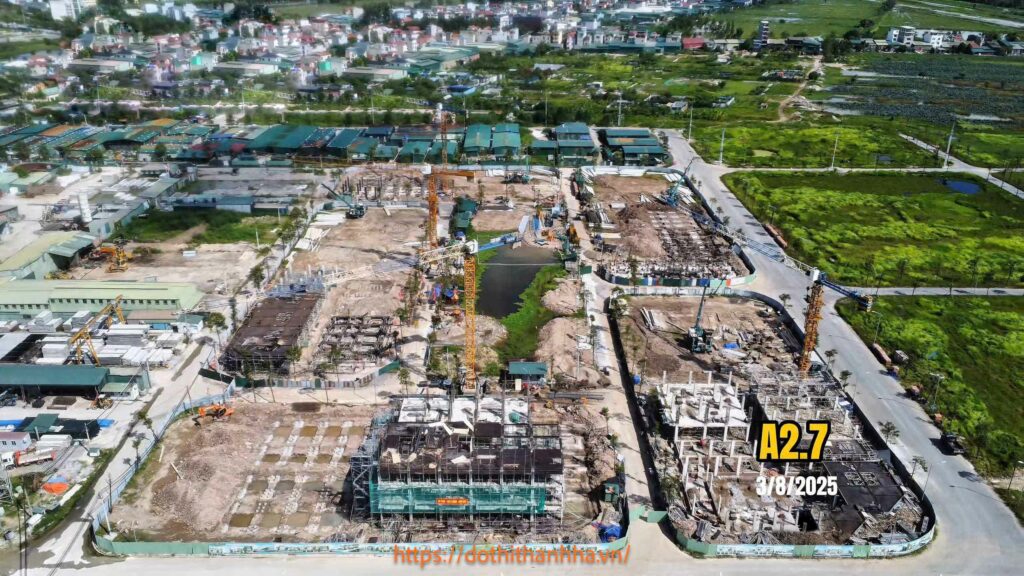 tiến độ a2.7 thanh hà