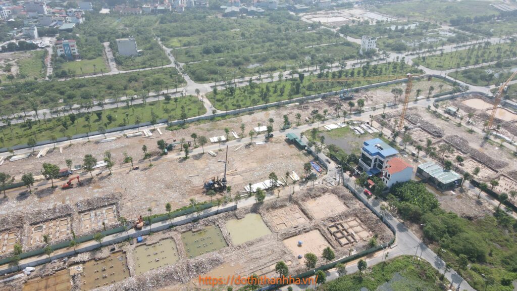 tiến độ kđt thanh hà tháng 10 2025