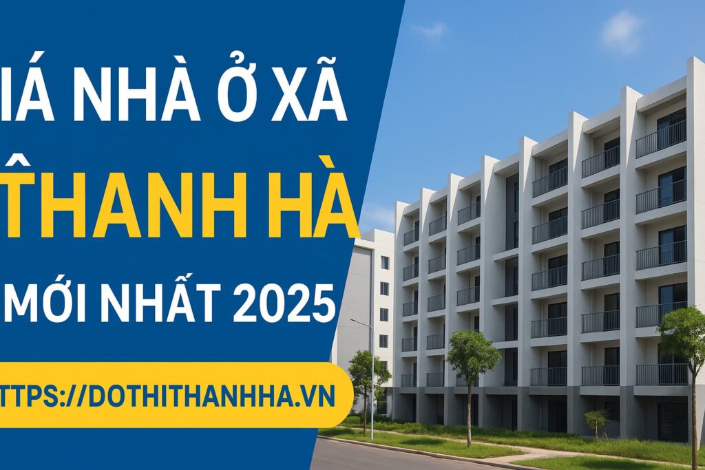 giá nhà ở xã hội thanh hà