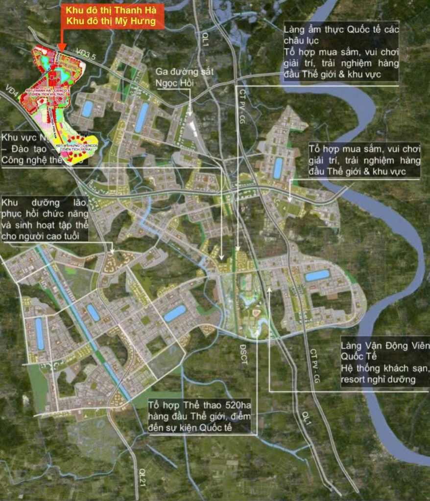 tổ hợp thể thao olympic khu đô thị thanh hà