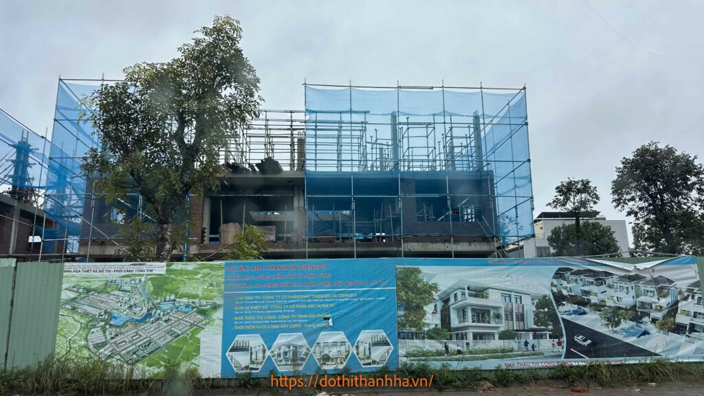tiến độ xây dựng thanh hà