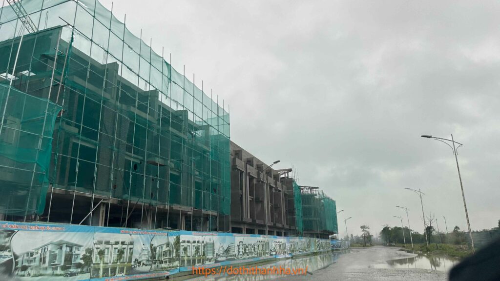 tiến độ xây dựng thanh hà