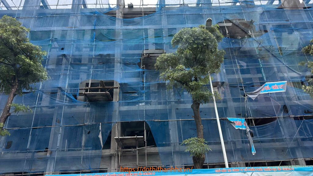 tiến độ xây dựng thanh hà