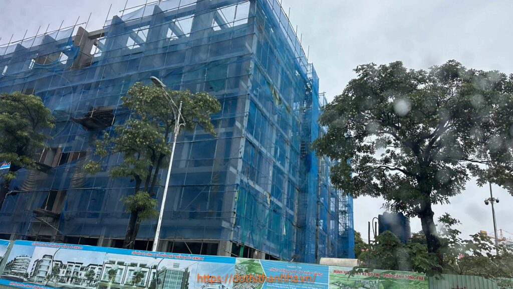 tiến độ xây dựng thanh hà