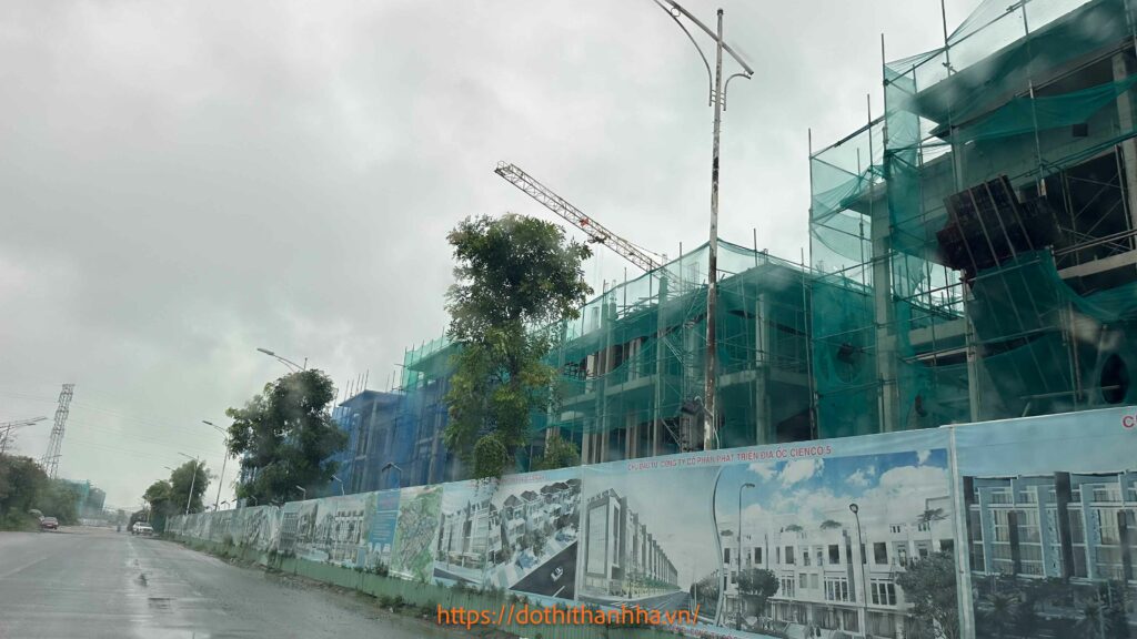 tiến độ xây dựng thanh hà