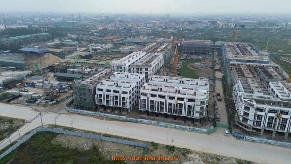 tiến độ xây dựng a2 thanh hà