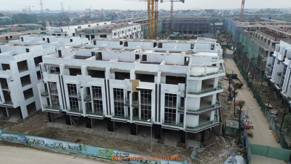 tiến độ xây dựng a2 thanh hà