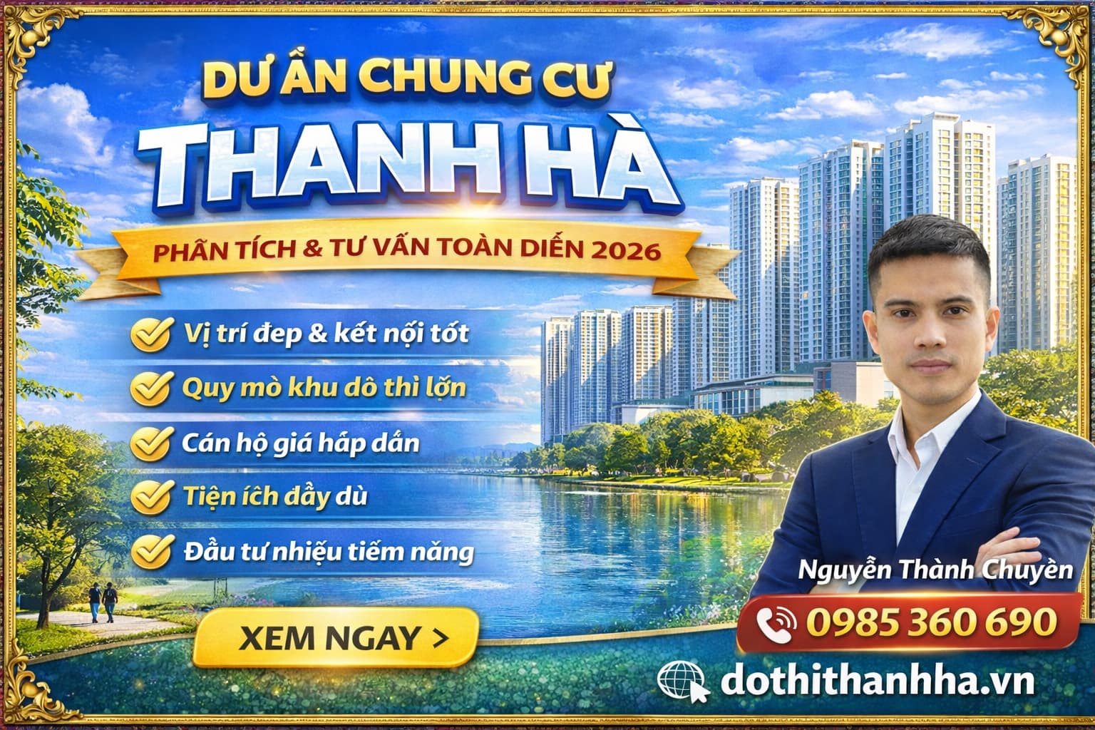 dự án chung cư thanh hà