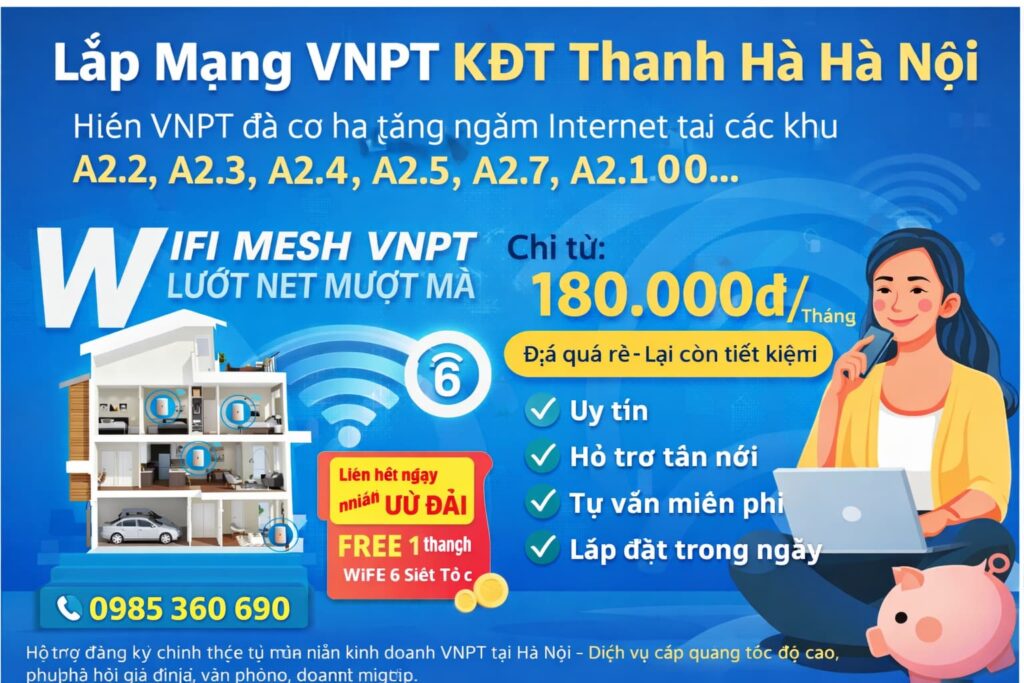 lắp mạng vnpt thanh hà