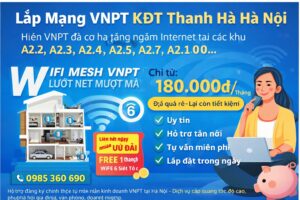 lắp mạng vnpt thanh hà