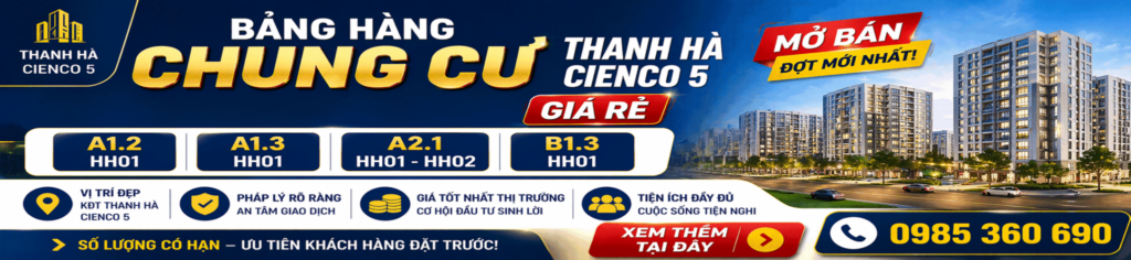 chung cư thanh hà