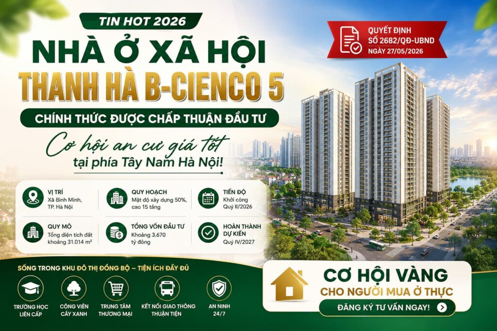 nhà ở xã hội thanh hà