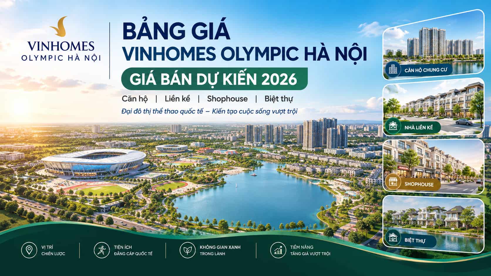 bảng gá dự kiến vinhomes global sportia