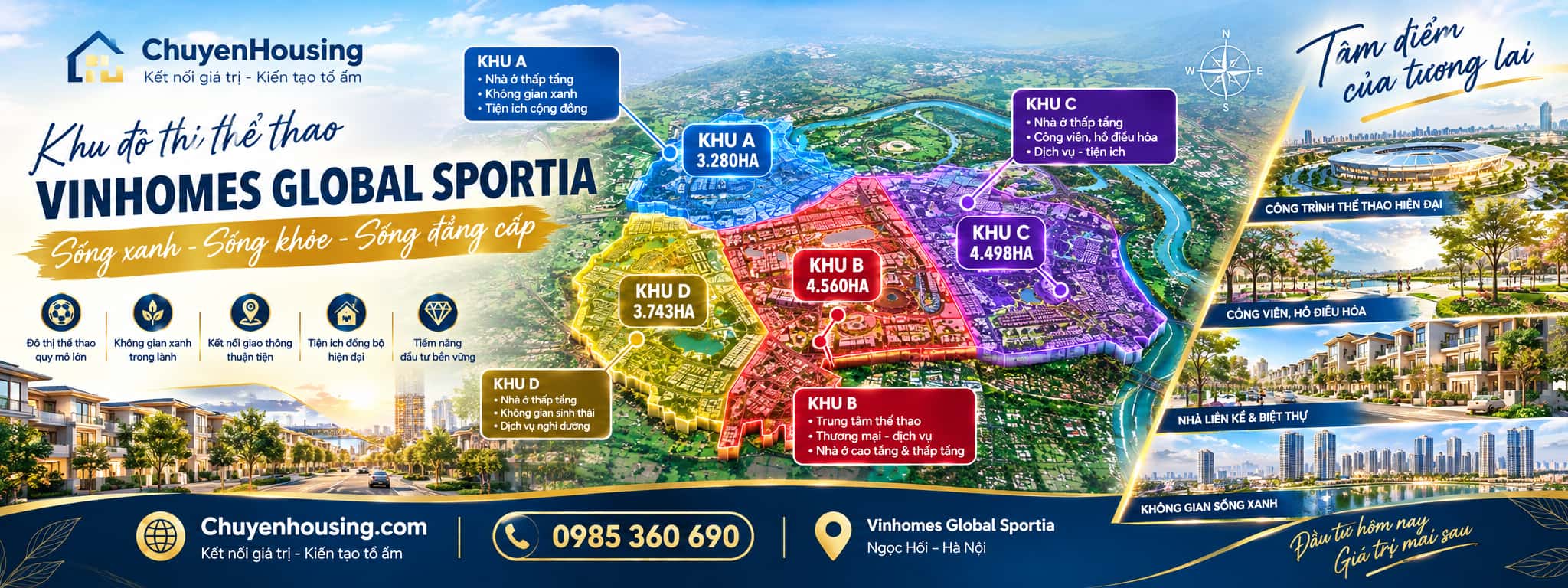 Banner Vinhomes Global Sportia vinhomes global sportia