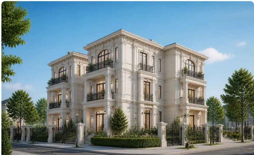 biệt thự tứ lập vinhomes olympic