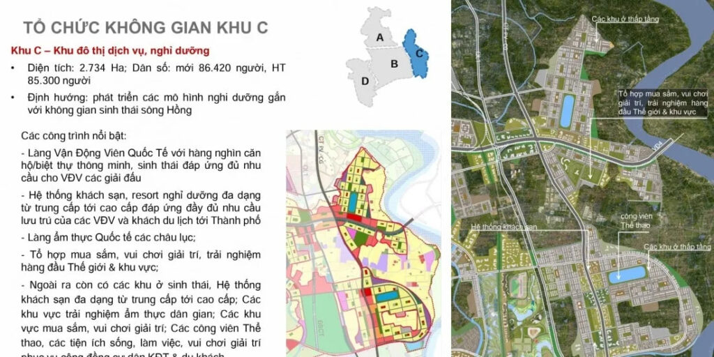 quy hoạch khu c vinhomes global sportia